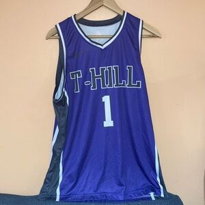 Purple T-Hill Basketball Jersey